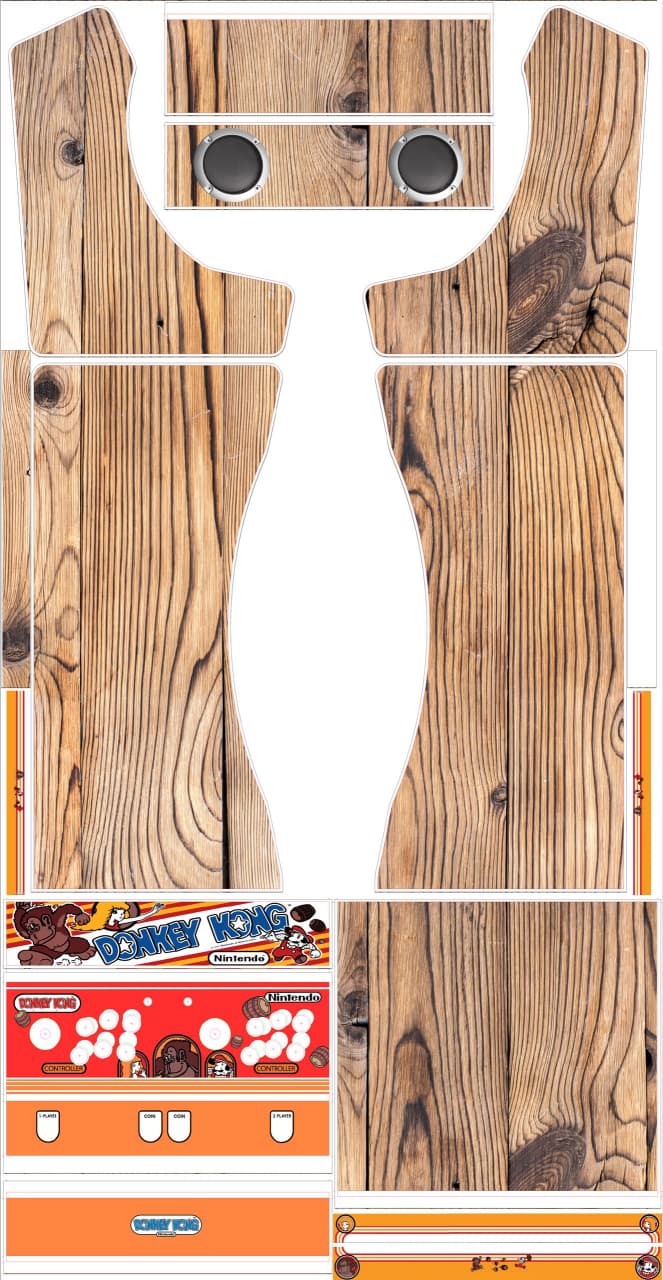 donkey kong legno