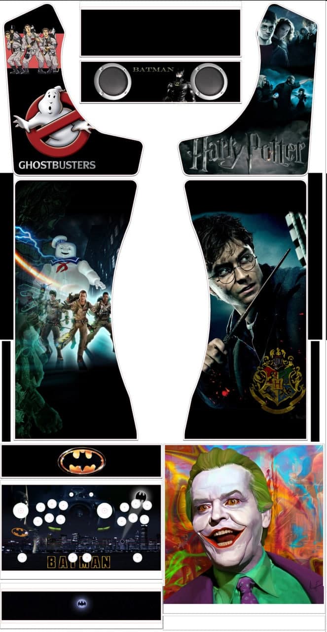 ghost busters herry potter batman joker